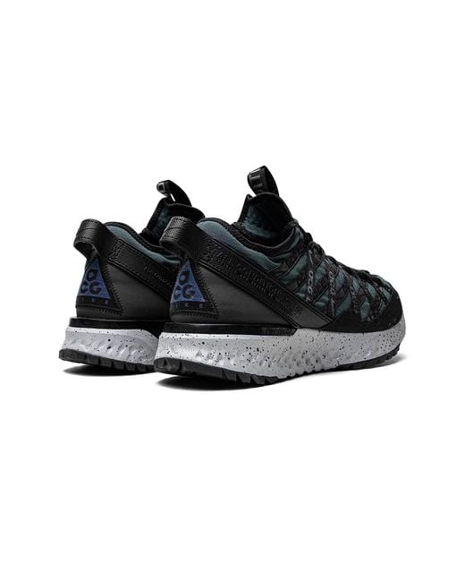 Nike Black Acg React Terra Gobe Shoe for men