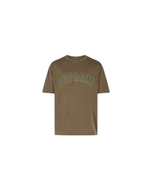 Supreme Black Cracked Arc S/S Top "Ss24" Su442"