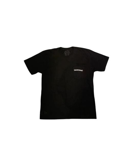 Chrome Hearts Black St. Barths Exclusive Anchor T-Shirt Chrm1560" for men