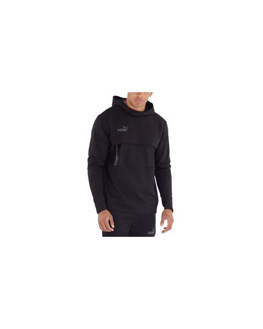 PUMA Black Ftblnxt Casuals Hoodie 656452 03" for men