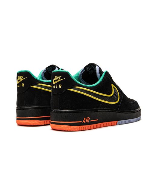 Nike Black Air Force 1 Low '07 Lv8 "Peace And Unity" Dm9051 001" for men