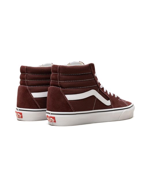 Vans Brown Sk8 Hi "Bitter Chocolate" Vn0007Ns7Yo1" for men