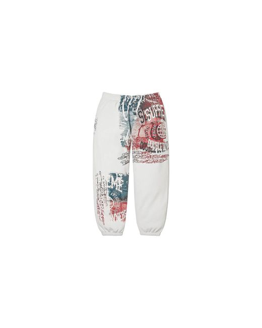 Supreme Black Overprint Sweatpant "Ss26