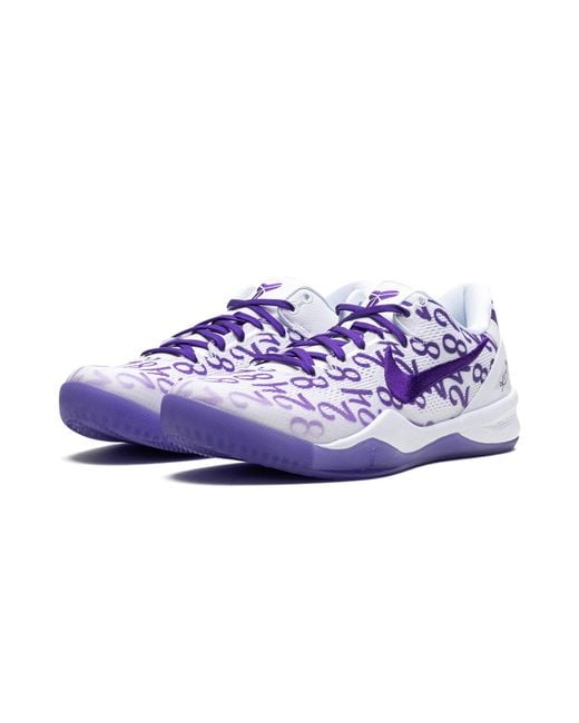 Nike Black Kobe 8 Protro "court Purple" Shoes