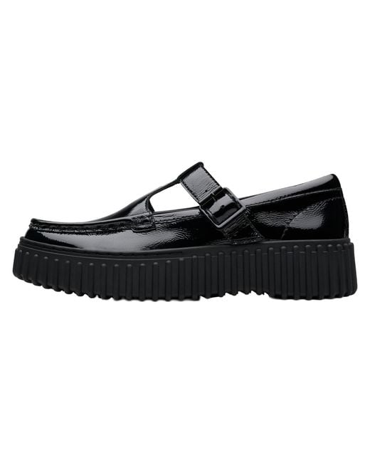 Clarks Black Torhill Bar Patent" 26179103"