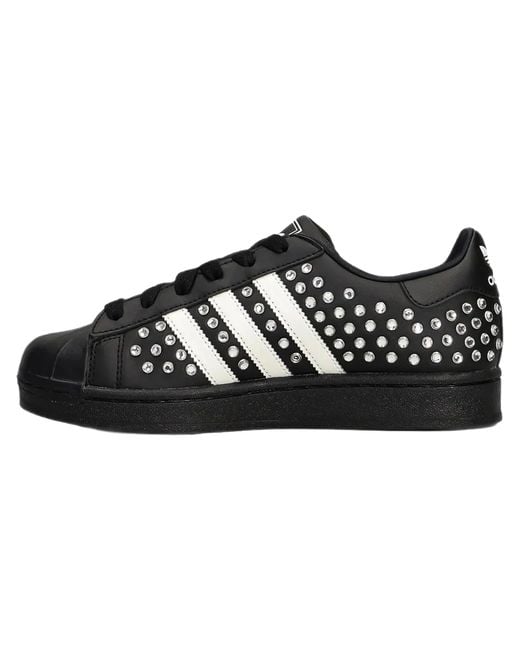 Adidas Black Superstar Ii "Rhinestone" Kk4672"
