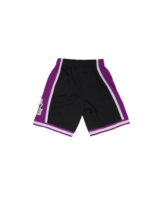 Mitchell & Ness Black Swingman Shorts "Nba Milwaukee Bucks 2000" Smshgs20097 Mbublck00" for men