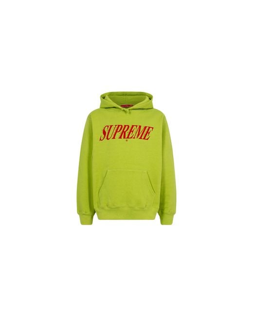 Supreme Green Crossover Hoodie "Ss20" Su12526"