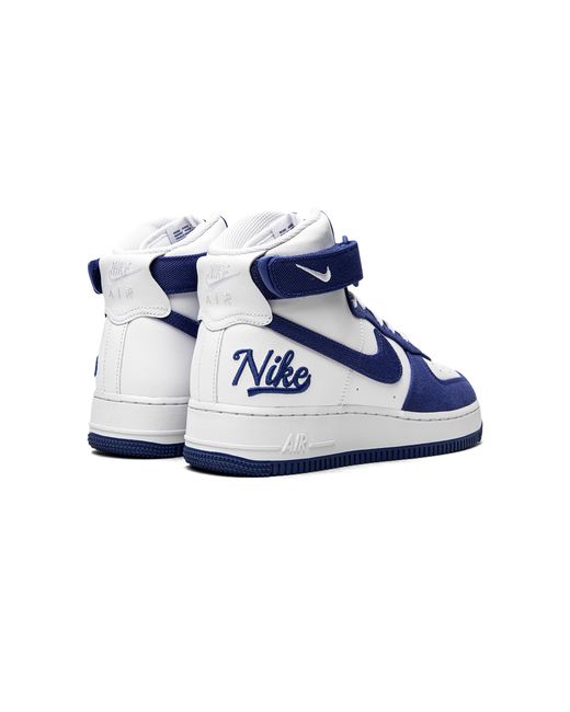Nike Blue Air Force 1 High Emb "Dodgers" Dc8168 100" for men