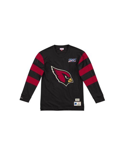 Mitchell & Ness Black Nfl Team Inspired Longsleeve C "Inspired Longsleeve" Lnsldf18030 Acadkrd" for men