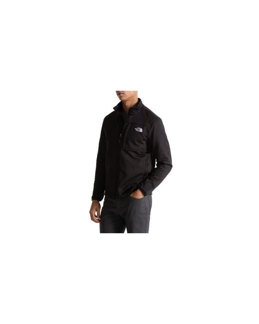 The North Face Black Astro Ridge Full-Zip Fleece Jacket "Tnf" Nf0A5Ejnjk3" for men