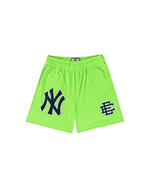 Eric Emanuel Green Ee Basic Shorts "New York Yankees for men