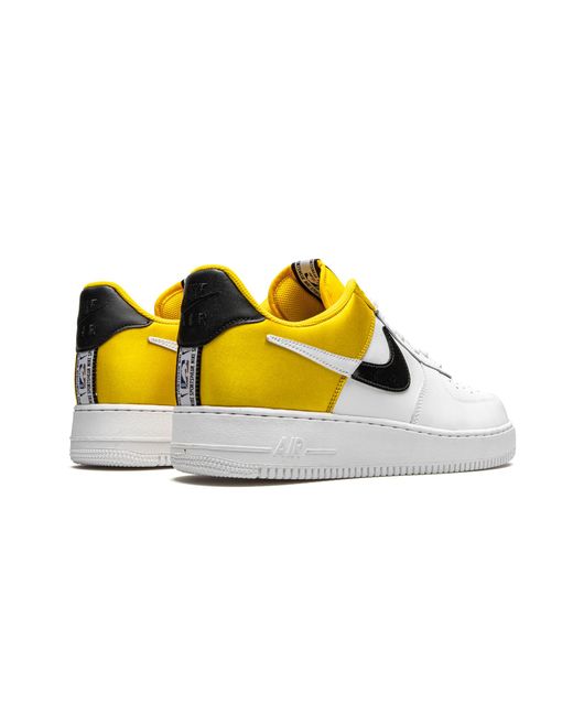Nike Black Air Force 1 '07 Lv8 1 "Amarillo Satin" Bq4420 700" for men