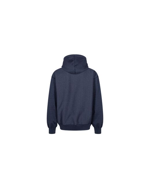 Supreme Blue Metallic Arc Hooded Sweatshirt "Ss23