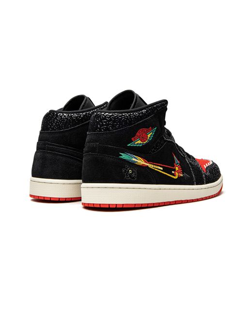 Nike Black Air 1 Mid Se "Siempre Familia" Dn4904 001" for men