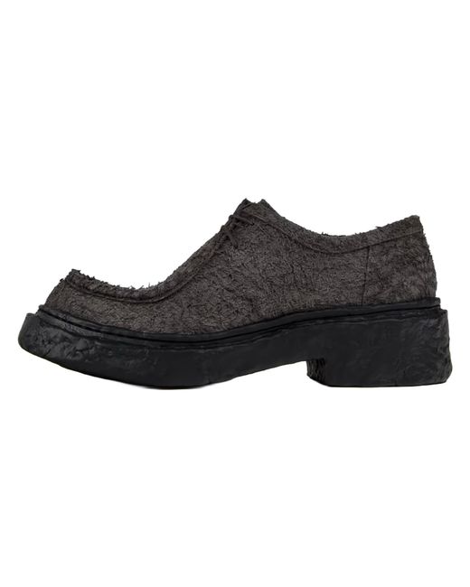 CAMPERLAB Black Vamonos Leather Lace-Up Shoes A500019 005" for men