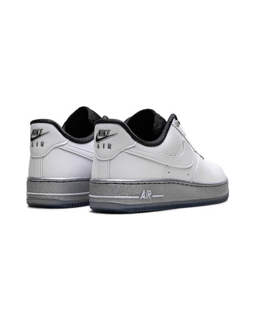 Nike Black Air Force 1 '07 Se Chrome" Dx6764 100"