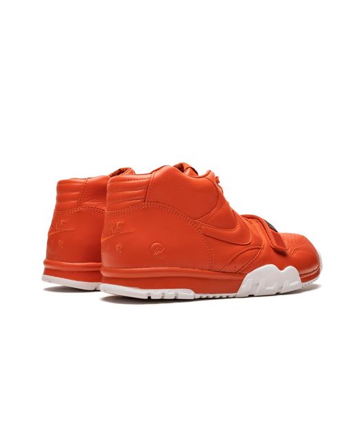 Nike Red Air Trainer 1 Mid Sp/Fragment "Fragment" 806942 881" for men