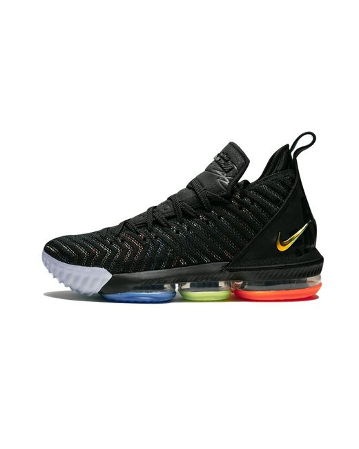 lebron 16 black metallic silver