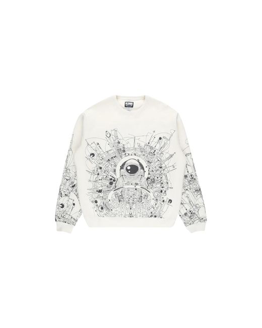 BBCICECREAM Black Bb Efigy Sweatshirt "Whisper" 851 1309 Ww" for men