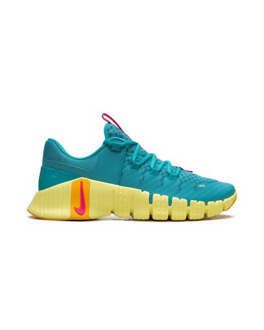 Nike Blue Free Metcon 5 "Dusty Cactus Fierce" Dv3949 302" for men