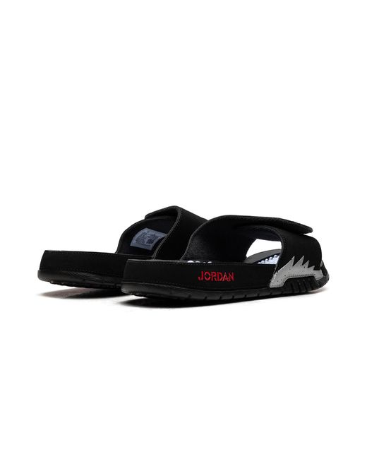 Nike Black Hydro 5 Slide "Metallic" 555501 061" for men