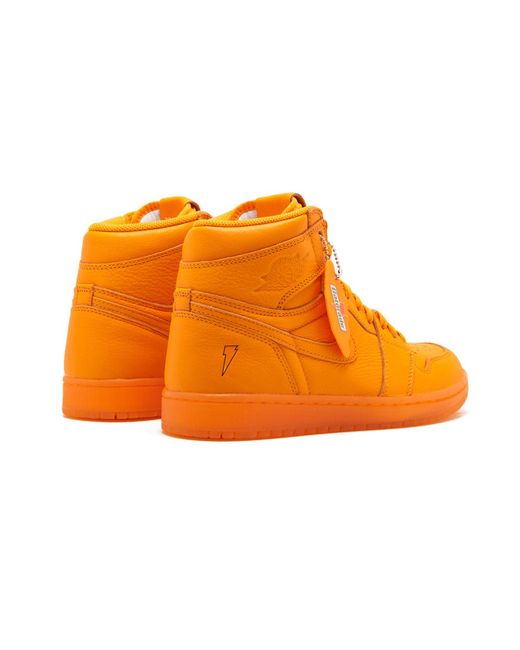 Nike Orange Air 1 Retro Hi Og G8Rd "Gatorade for men