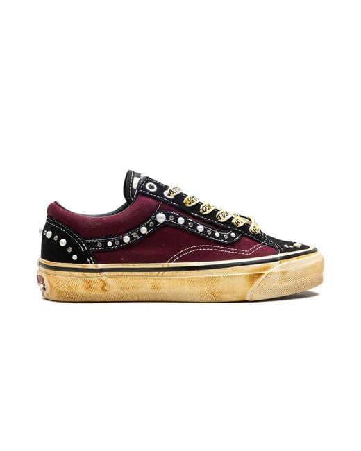 Vans Black Otw Old Skool Reissue 36 "Satoshi Nakamoto Pearlized Port Royale (Friends And Family) 00005 10000Snxosr Port" for men