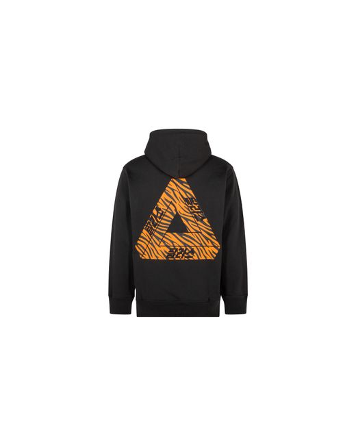 Palace Black Seoul Exclusive Tri-Ferg Hoodie P0005" for men
