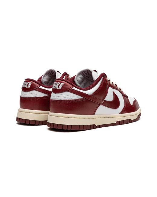 Nike Red Dunk Low Prm "Team" Fj4555 100"