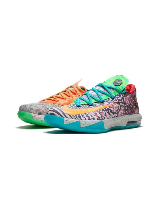 Nike Black Kd 6 Premium "What The Kd" 669809 500" for men