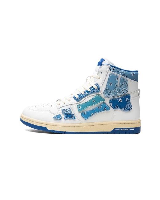 Amiri Blue Skel Top Hi for men