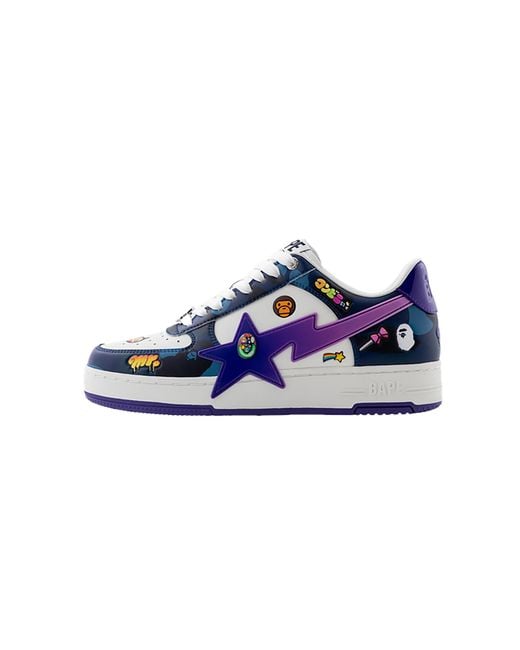 A Bathing Ape Blue Sta "Mr. Kaikai Kiki" Mjx4Ulme" for men