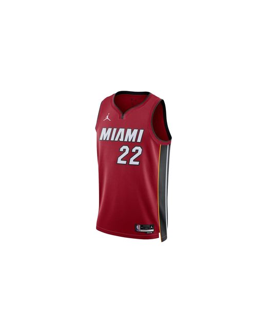 Nike Red Nba Heat Statement Edition Swingman "22 Butler" Jersey Do9532 608" for men