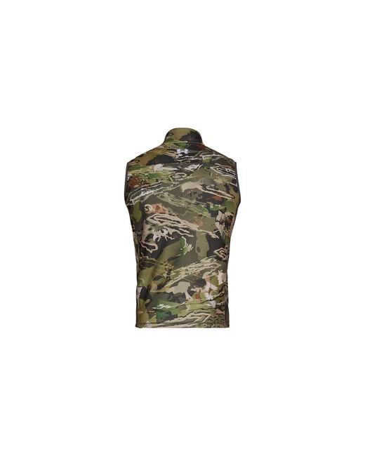 Under Armour Black Off Grid Zephyr Fleece Camo Vest "Forest Camo 1316864 940" for men