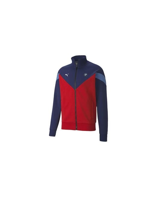 PUMA Black Bmw Motorsport Mcs Sweat Jacket "Marina Blueprint High Risk" 597994 04" for men