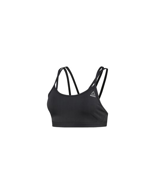 Reebok Black Hero Strappy Bra B45980"
