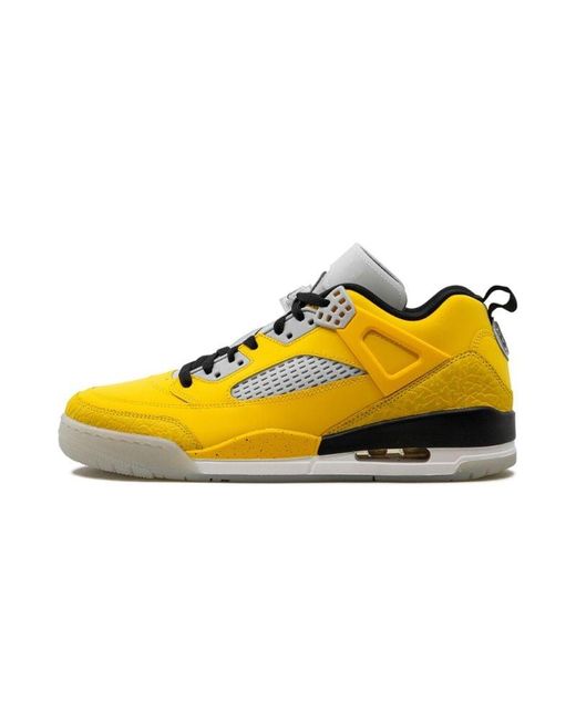 Nike Yellow Spizike Low "Lightning" Shoes for men