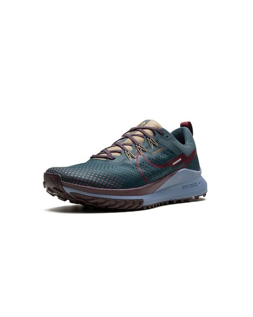 Nike Blue React Pegasus Trail 4 "deep Jungle" Shoes for men