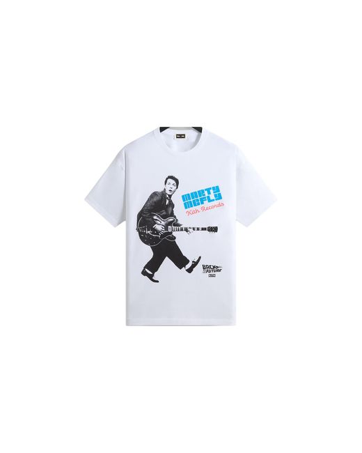 Kith Black Back To The Future Chuck Berry Standard Crispy T-Shirt Khm030051 101" for men