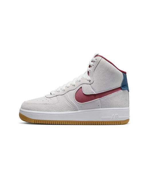 Nike Gray Air Force 1 Sculpt /Team" Dc3590 104"
