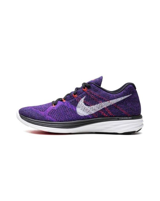 Nike Flyknit Lunar3 "vivid Purple" Shoes for men
