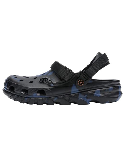 CROCSTM Black Duet Max Clog "Post Malone
