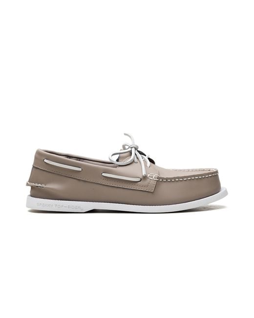 Sperry Top-Sider Black A/O 2 Eye Leather Seacycled Sts24376" for men