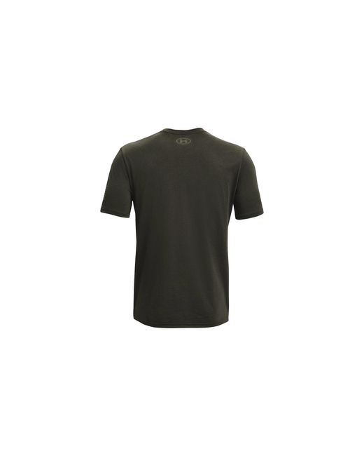 Under Armour Black Freedom Chest Flag T-Shirt "Baroque Marine Od" 1365053 310" for men