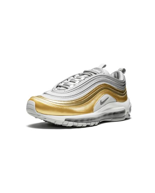Nike Black Air Max 97 Se "Metallic/Metallic" Aq4137 001"