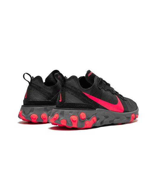 Nike Black React Element 55 Bq6166 002" for men