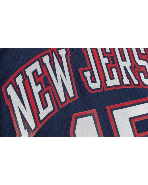Mitchell & Ness Blue Swingman Jersey "Nba Nj Nets 06 Vince Carter" Smjyac19170 Njnnavy06Vca" for men