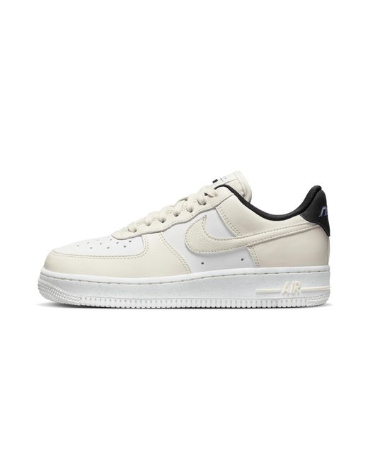 Nike Black Air Force 1 Low '07 "Coconut Milk Ultramarine" Dz2708 101"