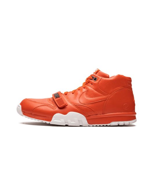 Nike Red Air Trainer 1 Mid Sp/Fragment "Fragment" 806942 881" for men